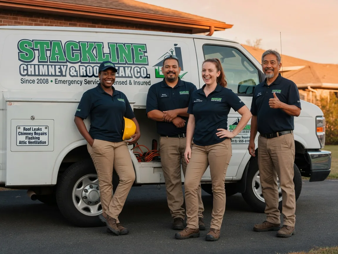 Chimney flashing repair company in Overbrook, KS